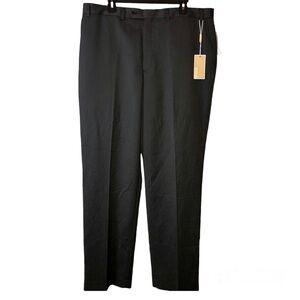 Michael Michael Kors Stripe Check Dress Pants Grey Black 40W x 32L‎